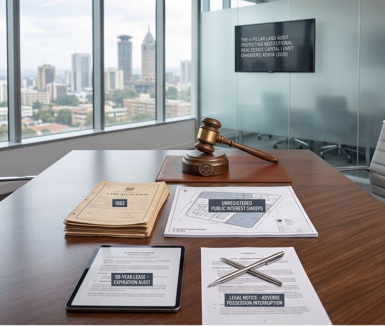 The 4-Pillar Land Audit: Protecting Institutional Real Estate Capital in Kenya (2026).